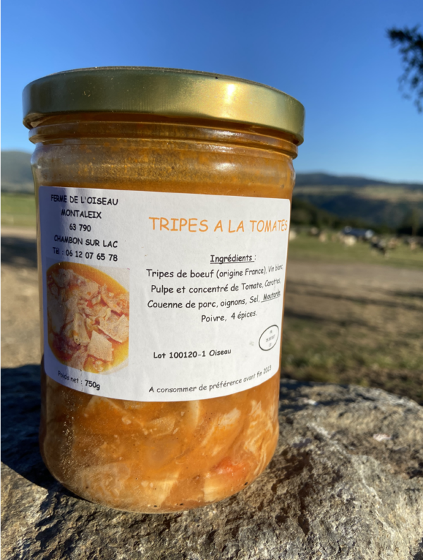 Tripes à la tomate